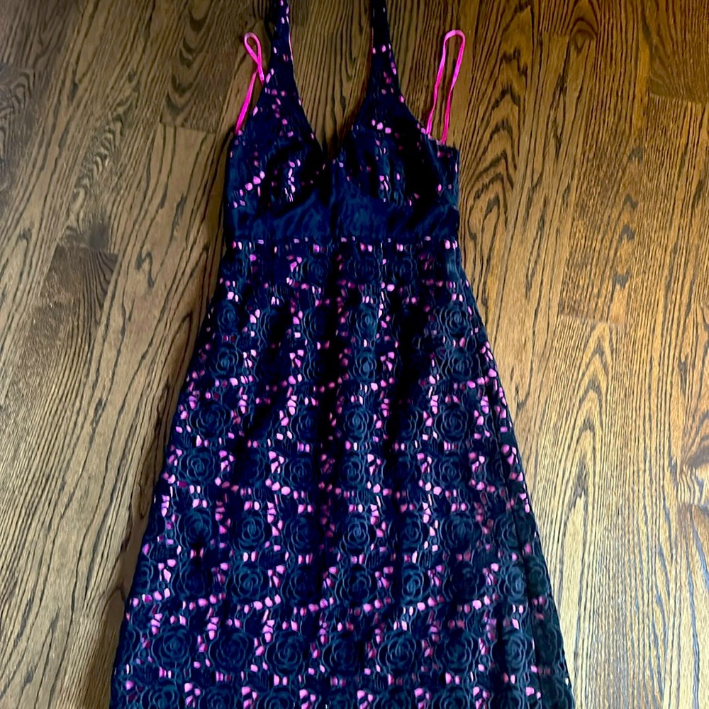 Lilli Pulitzer woman’s velvet evening dress Sz 8